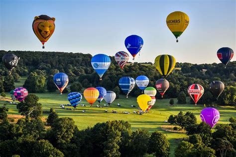 hot air balloon in uk